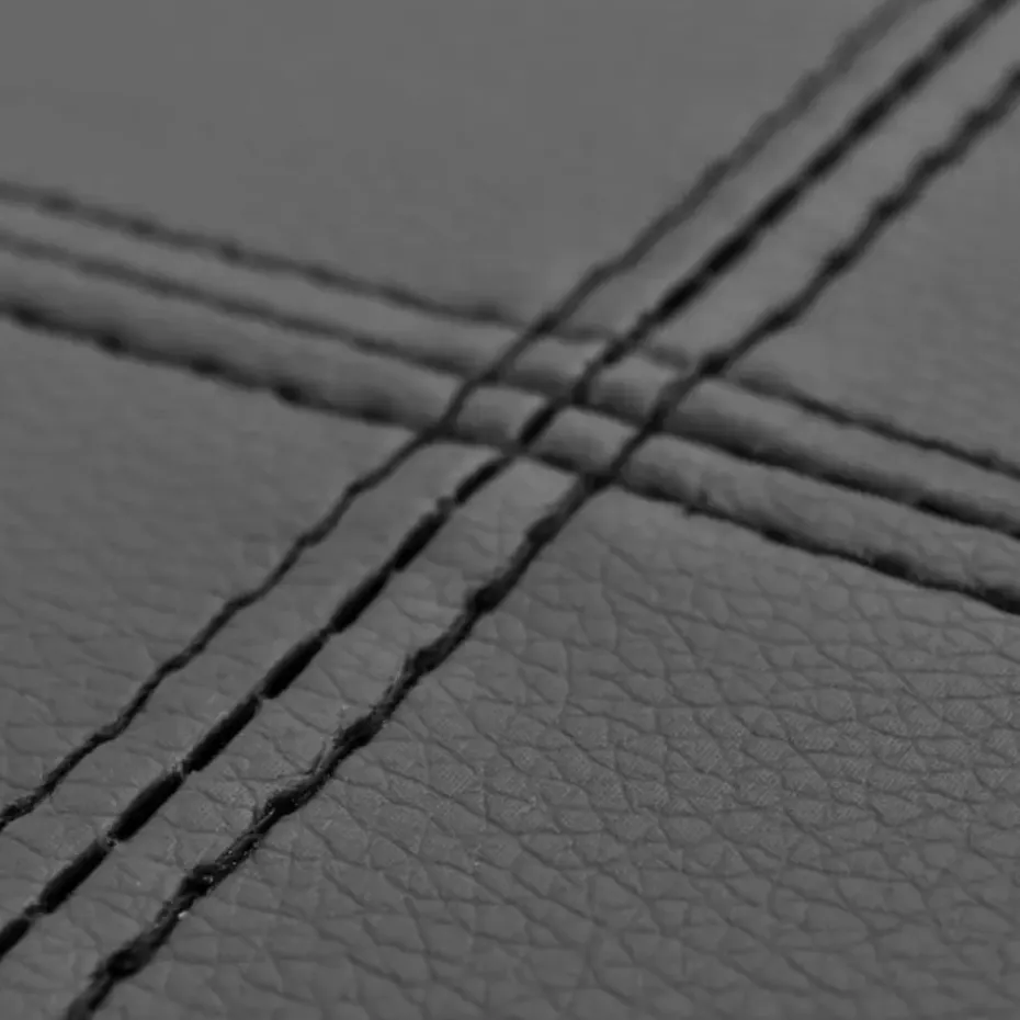 vidaXL - Bankje - Zwart - Kunstleer