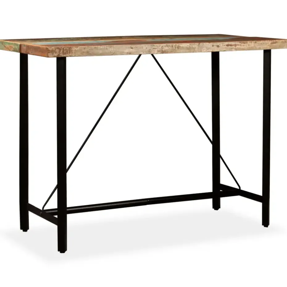 vidaXL - Bartafel - Bruin - Hout - 150 x 70 x 107 cm