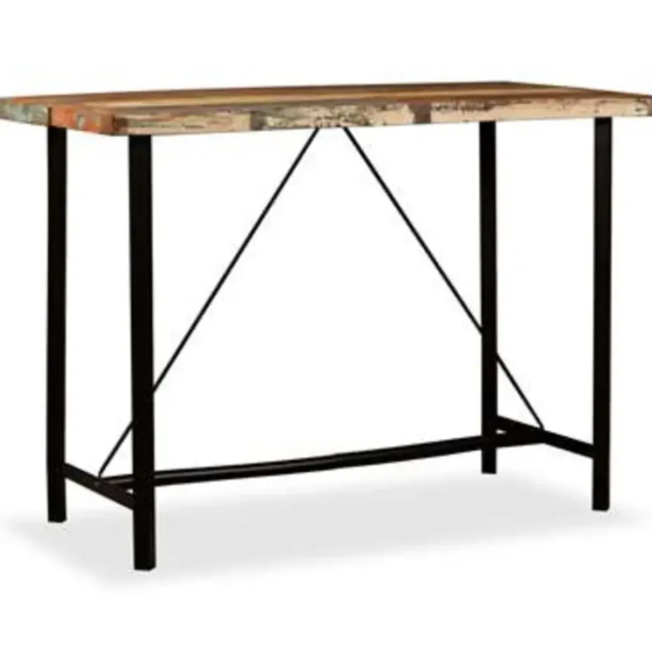 vidaXL - Bartafel - Bruin - Hout - 150 x 70 x 107 cm