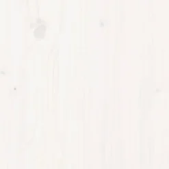 vidaXL - Bed met hoofdbord en lades - Wit - Massief grenenhout - 140x200 cm