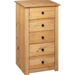 vidaXL - Bijzetkast - Bruin - Grenenhout