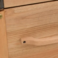 vidaXL - Bijzetkast - Bruin - Hout