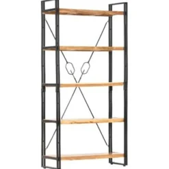 vidaXL - Boekenkast - Bruin - Hout