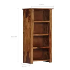 vidaXL - Boekenkast - Bruin - Hout