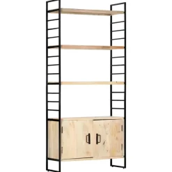 vidaXL - Boekenkast - Bruin - Hout