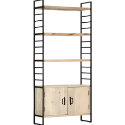 vidaXL - Boekenkast - Bruin - Hout