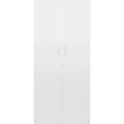 vidaXL - Boekenkast - Wit - Bewerkt hout