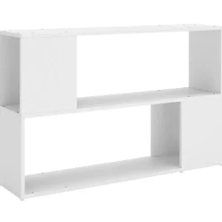 vidaXL - Boekenkast - Wit - Bewerkt hout - 100 x 24 x 63 cm