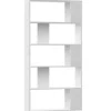 vidaXL - Boekenkast - Wit - Bewerkt hout