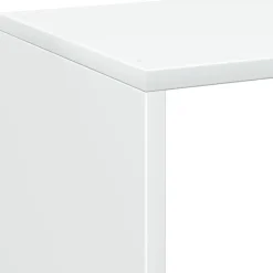 vidaXL - Boekenkast met 4 open vakken voor woonkamers - Wit -69.5x29x69.5 cm