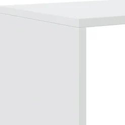 vidaXL - Boekenkast met 10 open vakken voor woonkamers - Wit - 99x29x99 cm