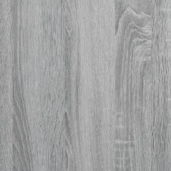 vidaXL - Boekenkast met 2 plakken en 2 deuren - Grijs sonoma - 82.5x30.5x115 cm