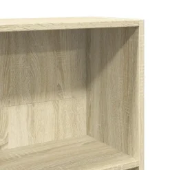 vidaXL - Boekenkast met 4 vakken - Sonoma eiken - Bewerkt hout - 40x24x143 cm