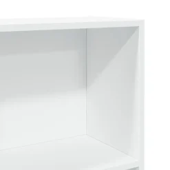 vidaXL - Boekenkast met 4 vakken voor kantoor - Wit - Hout - 60x24x143 cm