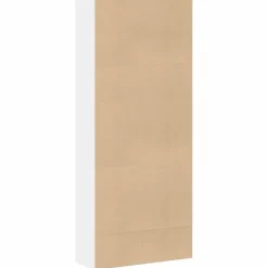 vidaXL - Boekenkast met 5 vakken voor kantoor - Wit - Hout - 80x30x189 cm