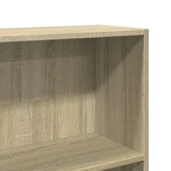 vidaXL - Boekenkast met 5 vakken - Sonoma eiken - Bewerkt hout - 80x24x176 cm
