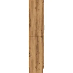 vidaXL - Boekenkast met schappen en 2 deuren - Artisan eiken - 82.5x30.5x150 cm