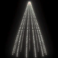 vidaXL - Boomverlichting - Wit - PVC - 500 cm