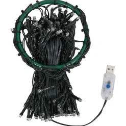 vidaXL - Boomverlichting - Wit - PVC - 500 cm