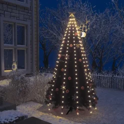 vidaXL - Boomverlichting - Groen - PVC