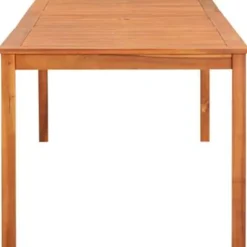 vidaXL - Buiten Eettafel - Bruin - Hout - 215 x 90 x 74 cm