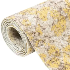 vidaXL - Buitenkleed - Geel - Polypropyleen - 80 x 150 cm