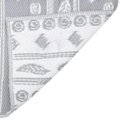 vidaXL - Buitenkleed - Grijs - Polypropyleen - 160 x 230 cm