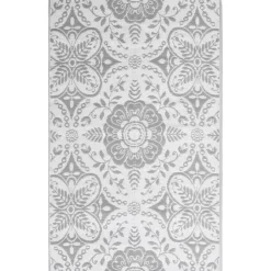 vidaXL - Buitenkleed - Grijs - Polypropyleen - 140 x 200 cm