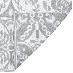 vidaXL - Buitenkleed - Grijs - Polypropyleen - 140 x 200 cm