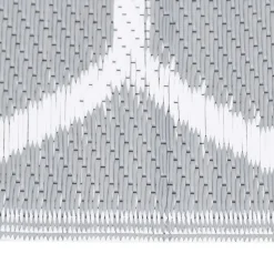 vidaXL - Buitenkleed - Grijs - Polypropyleen - 140 x 200 cm