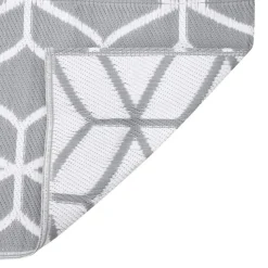 vidaXL - Buitenkleed - Grijs - Polypropyleen - 140 x 200 cm