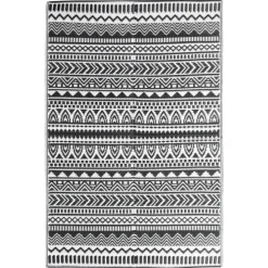 vidaXL - Buitenkleed - Zwart - Polypropyleen - 160 x 230 cm