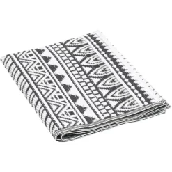 vidaXL - Buitenkleed - Zwart - Polypropyleen - 80 x 150 cm