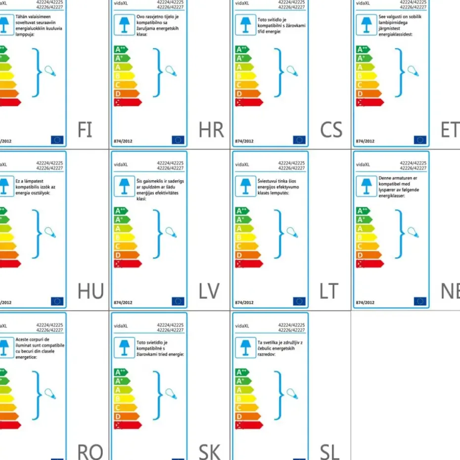 vidaXL - Buitenlamp - Zilver - Aluminium - 6.8 x 9.2 x 8.1 cm - 2 stuks