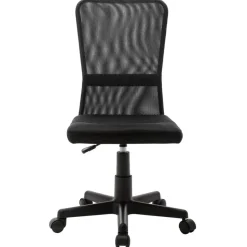 vidaXL - Bureaustoel - Zwart - Gaas