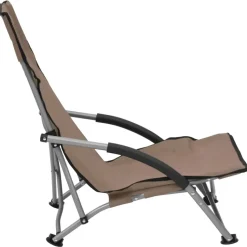 vidaXL - Campingstoel - Taupe - Stof - 2 stuks