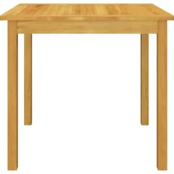 vidaXL - 5-delige Tuinset grijs - 4 verstelbaar stoelen en 85x85 cm tafel