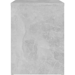 vidaXL - Design-Nachtkastjes - Betongrijs - Hout - 40x30x40 cm - Set van 2