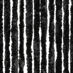 vidaXL - Deurgordijn - Antraciet - Polypropyleen - 90 x 200 cm