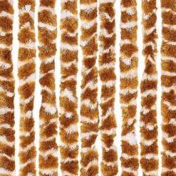 vidaXL - Deurgordijn - Geel - Polypropyleen