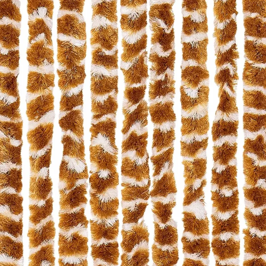 vidaXL - Deurgordijn - Geel - Polypropyleen - 100 x 220 cm