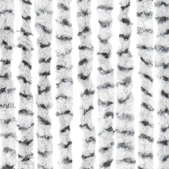 vidaXL - Deurgordijn - Grijs - Polypropyleen - 100 x 220 cm