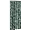 vidaXL - Deurgordijn - Groen - Polypropyleen - 90 x 220 cm