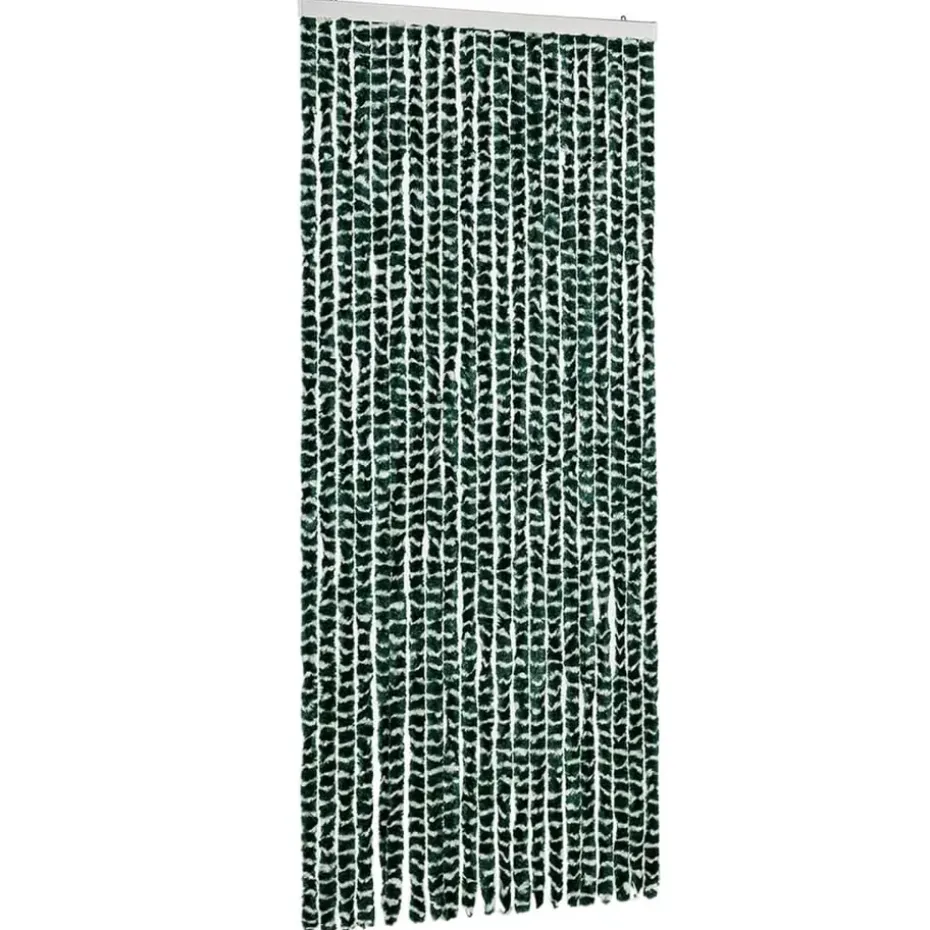 vidaXL - Deurgordijn - Groen - Polypropyleen - 90 x 220 cm