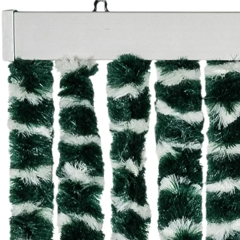 vidaXL - Deurgordijn - Groen - Polypropyleen - 90 x 220 cm