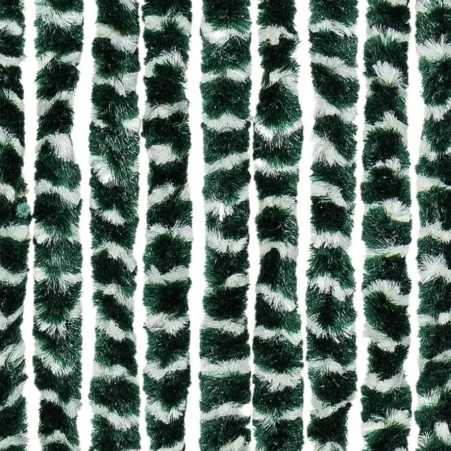 vidaXL - Deurgordijn - Groen - Polypropyleen - 90 x 220 cm