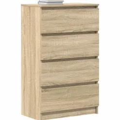 vidaXL - Dressoir - Bruin - Bewerkt hout