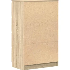 vidaXL - Dressoir - Bruin - Bewerkt hout