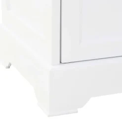 vidaXL - Dressoir - Wit - Grenenhout