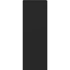 vidaXL - Dressoir - Zwart - Bewerkt hout